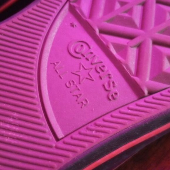 Converse‎ All Star Kids Size 3 Dinosaur Print Low Top Shoe - Picture 4 of 5